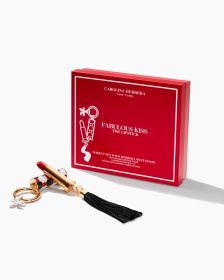 Carolina Herrera 2 Pc Makeup Set For Women: Love Wins Lipstick + Jasmin Charm