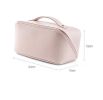 Large Capacity Makeup Bag, PU Leather Waterproof Cosmetic Bag