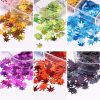 1Box Nail Art Decoration Maple Leaf Design Nail Sequin DIY Decoration Accessory