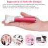 5 In 1 Lady Electric Razor Painless Hair Removal Eyebrow Nose Cordless Shaver Set Rechargeable Hair Exfoliation For Bikini Line Arm Leg