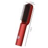 Negative Ionic Hair Straightener Comb Hair Straightener Comb And Curler 2 In 1 Anti Scald With LED Screen