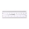 Nail Transparent Soft Ruler Wearing Tips Nail Tips Size Measurement Nail Drill Nail Tips Size Measurement Tool Nail Ruler