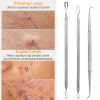 7 Pcs Blackhead Remover Kit Stainless Steel Pimple Comedone Acne Extractor Needle Tools