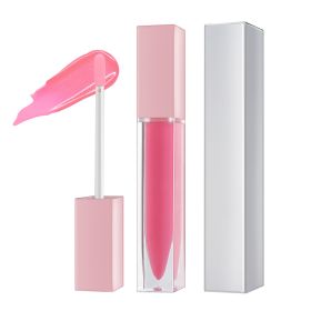 Lip Honey Matte Lipstick Glossy Clear Frosted Square Tube (Option: Style1-Matte lip glaze)