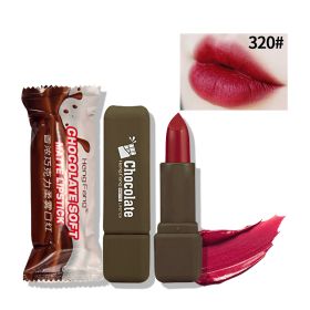 Fragrant Chocolate Soft Mist Moisturizing Matte Lipstick (Option: H942232)