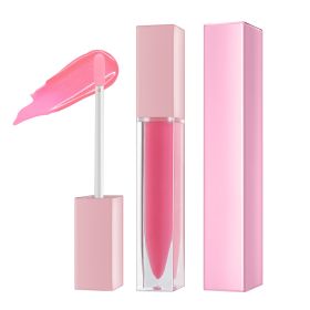 Lip Honey Matte Lipstick Glossy Clear Frosted Square Tube (Option: Style2-Matte lip glaze)