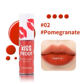 Lipstick Does Not Fade Dyed Moisturizing, Matte (Option: 02 Pomegranate Pomegranate)