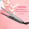 Professional 2 in 1 Hair Straightener Curling Iron hair curler Flat Iron for Short Hair LED Hair Straightener Ceramic Beard