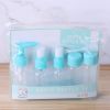 Travel Mini Makeup Cosmetic Face Cream Pot Bottles Plastic Transparent Empty Make Up Container Bottle Travel Accessories