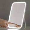 Portable LED Makeup Mirror with Touch Screen Dimming and 3 Levels of Light - Perfect for Travel and Gifting