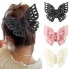 Large Butterfly Hair Claws For Women Claw Clips Headwear Hair Clips