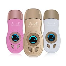 Electric Rechargeable Hair Removal Women & Men Body Hair Heating Epilator Shaver (Color: White)