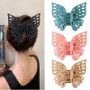 Large Butterfly Hair Claws For Women Claw Clips Headwear Hair Clips