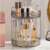 360° Rotating Makeup Organizer - DIY Adjustable Carousel Spinning Holder Rack - Large Capacity Cosmetic Storage Box