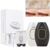 Painless and Permanent Hair Removal for Women and Men - Electric Epilator with 500,000 Flashes for Full Body and Facial Hair Removal